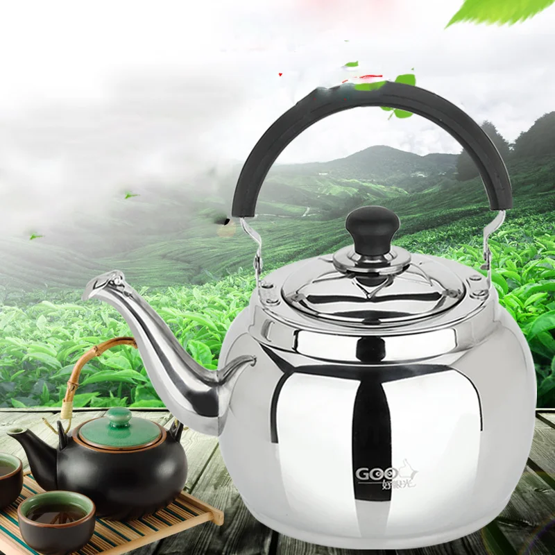 

Thicken Kettle Gas Gas Stainless Steel Kettle Large Capacity Whistle Household Kettle Induction Cooker General Electric Kettle