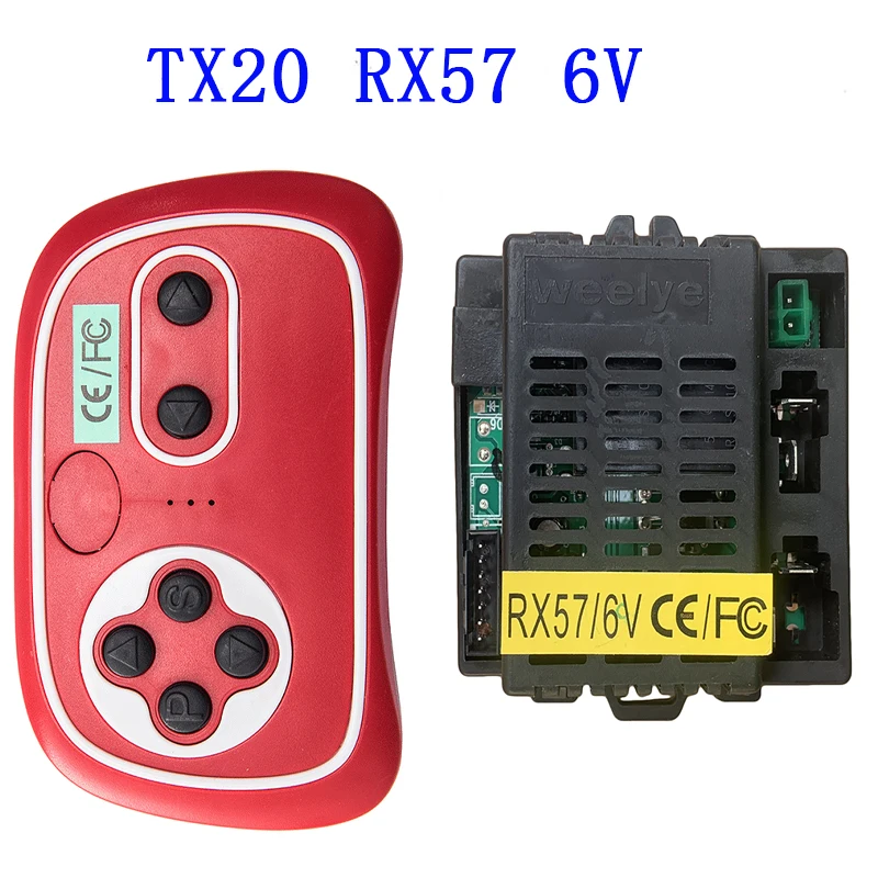 WEELYE RX57 12V 6V 2 4G Bluetooth пульт дистанционного управления и приемник для детей
