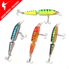 Рыболовная приманка, 10,5 см, 9,2 г, двухсекционная приманка с черным или белым крючком