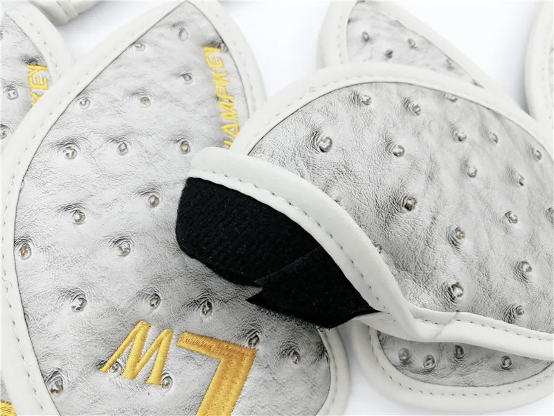 [2 вида цветов] утолщенные чехлы на голову из кожи для гольфа 12 шт. полиуретановый