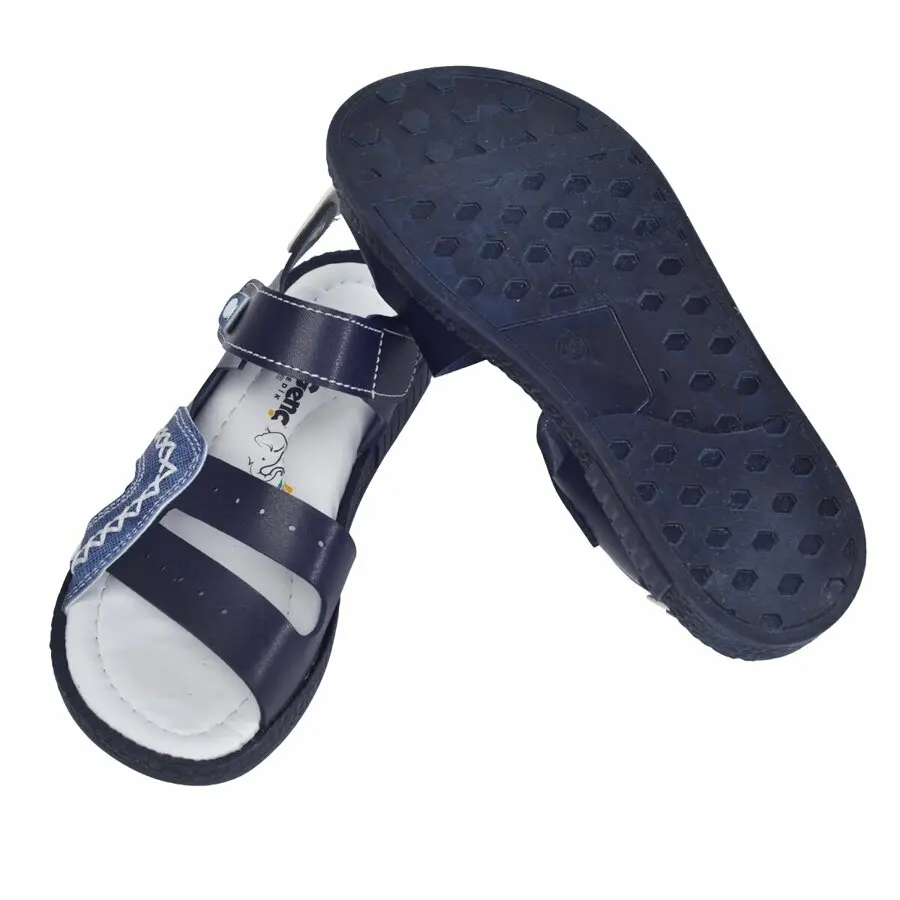 

Kids Sandals Cute Bebe Kiko Lf 2498-07 Orthopedic Size Sandals Slippers Black-Blue