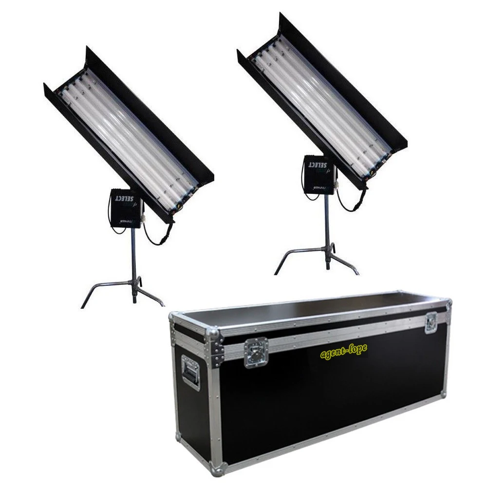 2 комплекта 4ft 4 банка флуоресцентный свет + балласт как kino трубки Flycase C