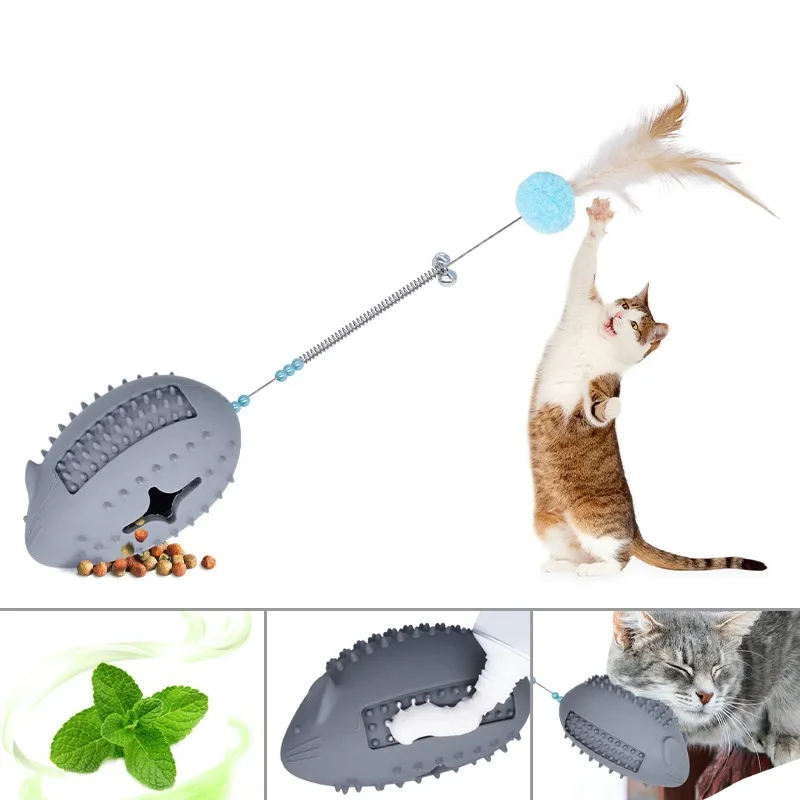 

Интерактивная резиновая игрушка в виде кошачьей мяты