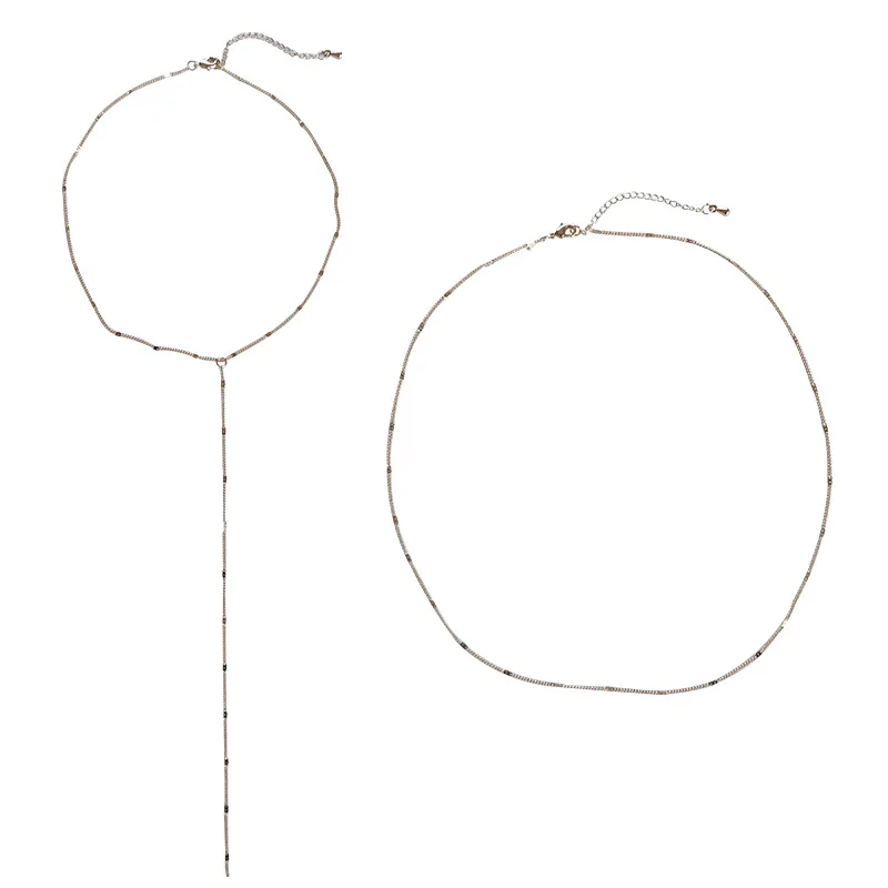 

Beautiful Lady Ins Street Shot Necklace Fashion Student Daily Wear Match Choker Accessories Fashion Jewelry
