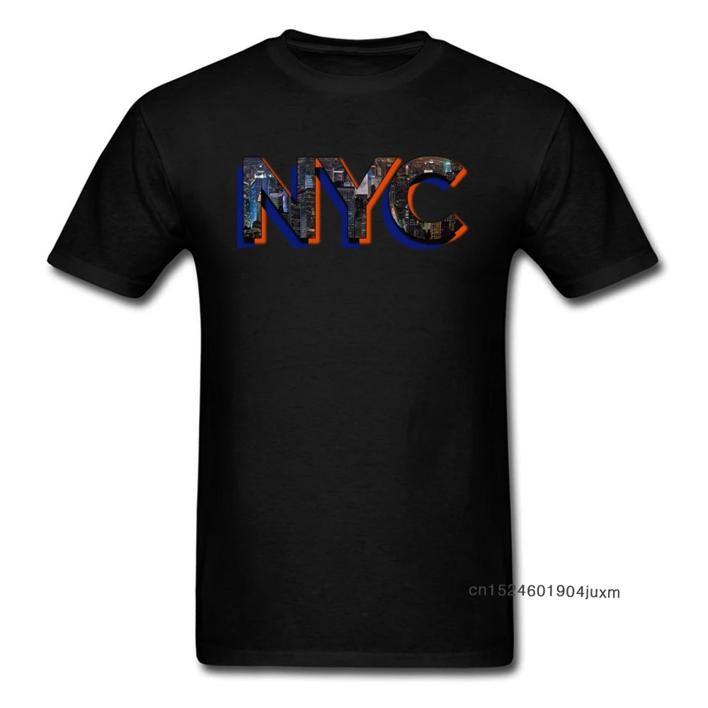 Фото Мужская футболка на заказ в стиле Нью Йорка для мальчиков большой размер с