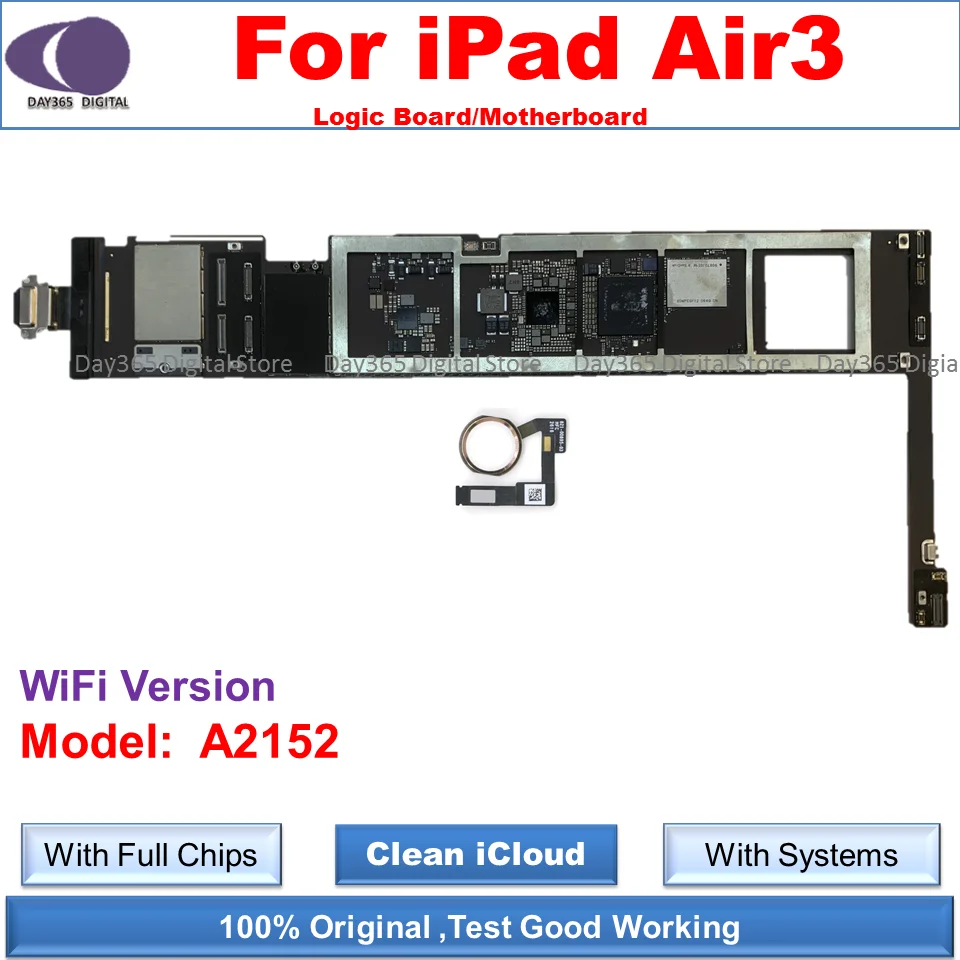 Материнская плата iPad PRO 10 5 разблокированная без iCloud логические платы для A1701 Wi-Fi с