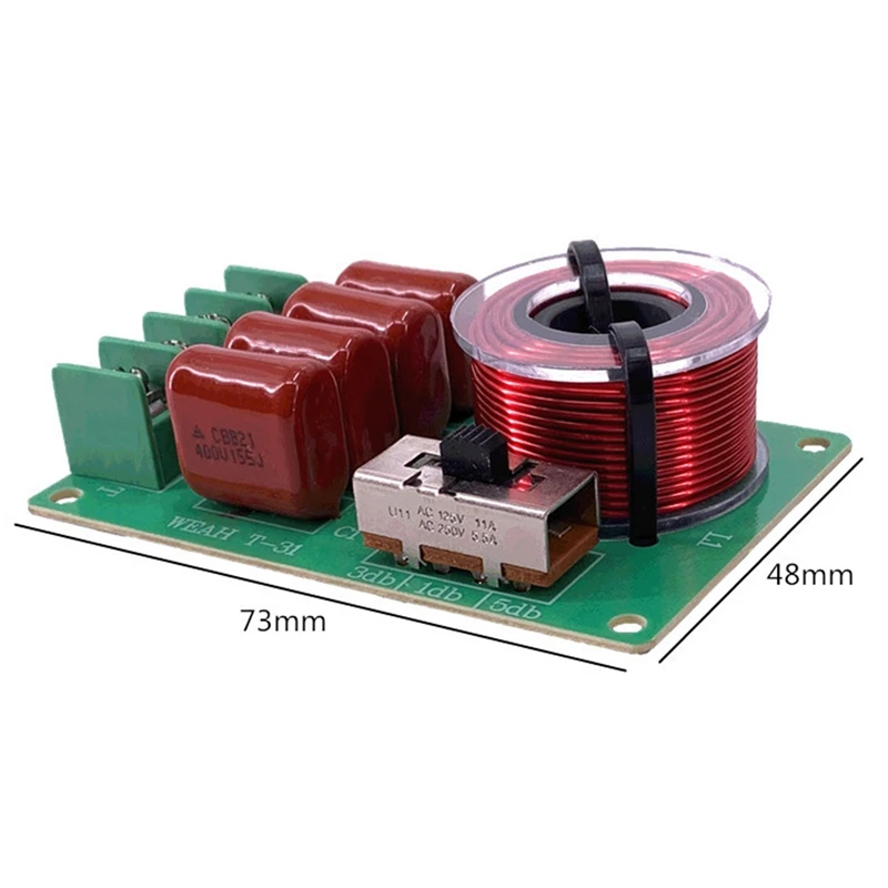 Делитель частоты Hi-Fi аудио делитель для колонок 2-16 Ом | Электроника