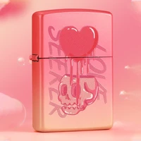 pink color love design for girl friend boy lighter popular in 2022 summer an outburst of enthusiasm made in usa for zippo