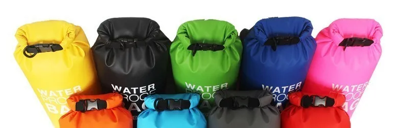 2L/5L/10L/15L/20L/30L Открытый водонепроницаемый мешок сухой мешок телефон сумка поясная сумка Набор для плавания дрейфующих рафтинг речной треккинг сумки
