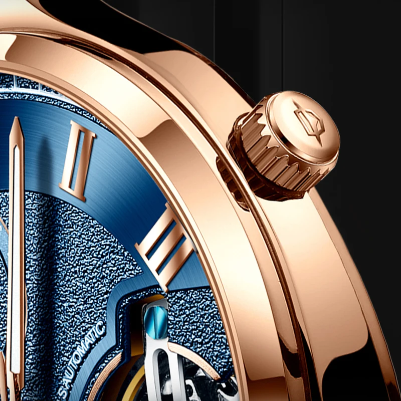 AILANG дизайн швейцарские часы мужские механические watch men водонепроницаемые clock mechanism командирские часы мужские спортивные tourbillon часовой механизм стимпанк часы последняя мода
