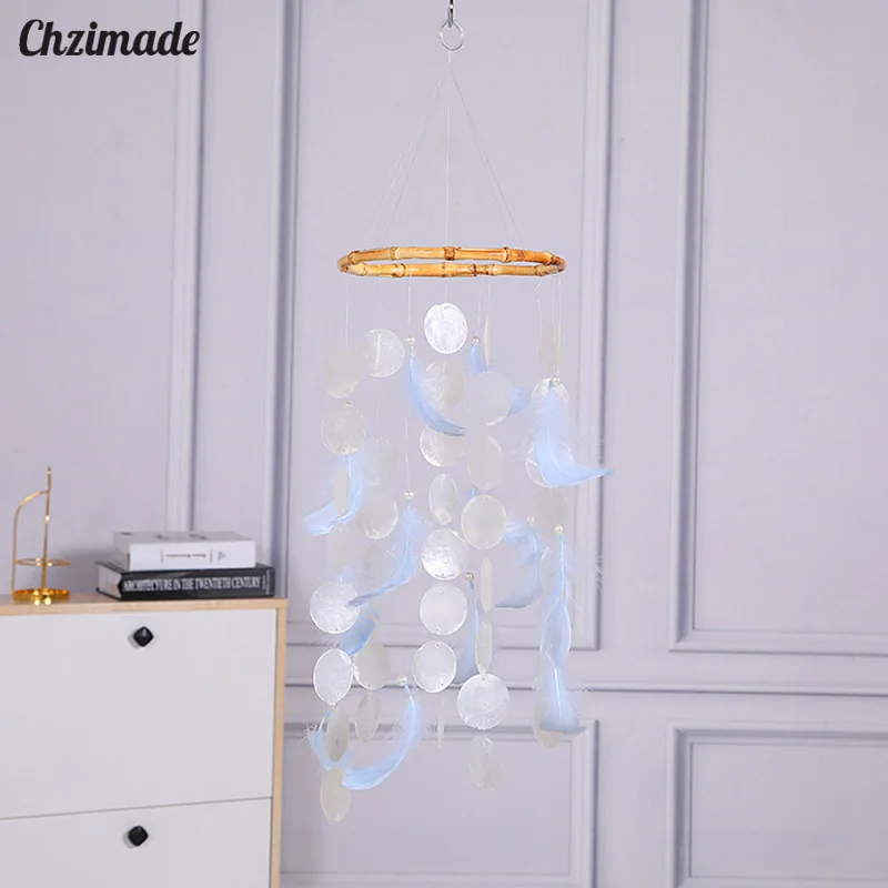 

Shell Wind Chime Bedroom Balcony Wall Ornaments Room Wall Hanging Decor
