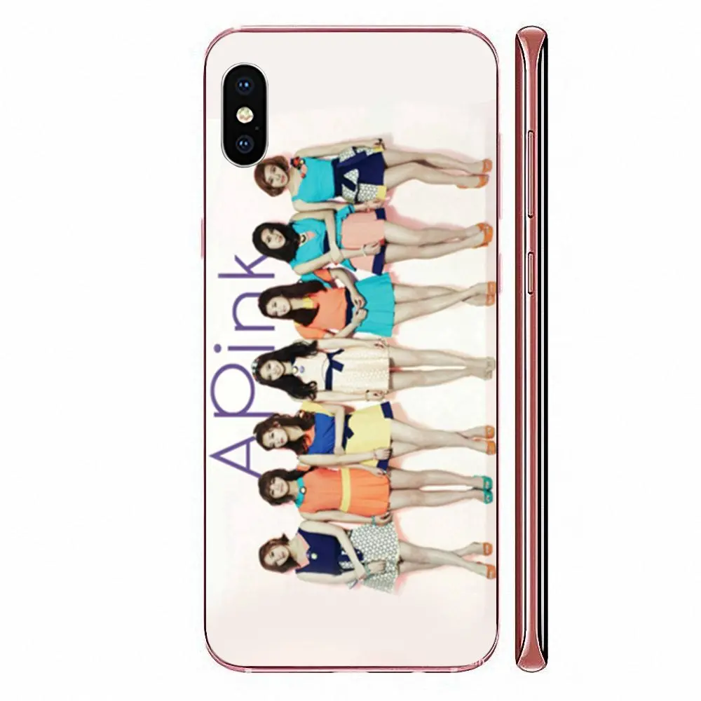 Розовый Kpop Apink Корейская группа для девочек Sony Xperia XZS XA1 L1 XA X Z Z1 Z2 Z3 Z4 Z5 XZ1 Compact E5 XZ