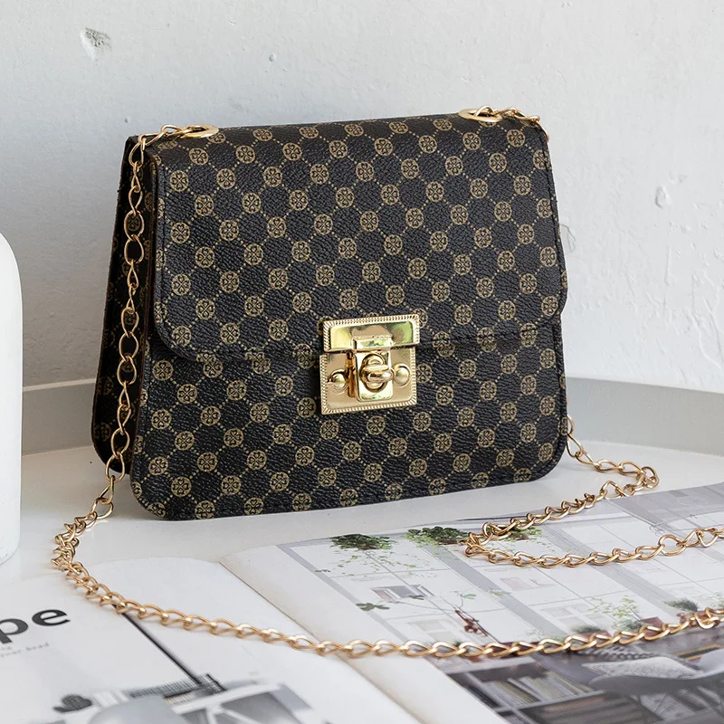 

Flower Material Small Square Bag 2022 Ladies Handbags Foreign Trade Women's Bag Women's Mini Style Korean Version Messenger Bag