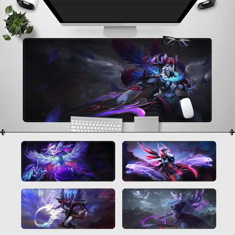 

2021 Vengeful Spirit Dota 2 Gaming Mouse Pad PC Laptop Gamer Mousepad Anime Antislip Mat Keyboard Desk Mat For Overwatch/CS GO