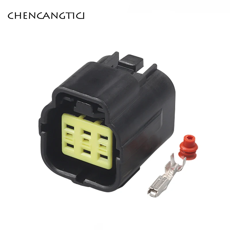 5 комплектов 6 контактный водонепроницаемый разъем для провода гнездовой штекер