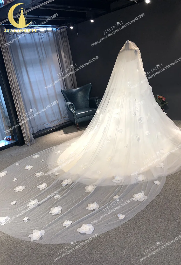 Rhine real Pictures Straples organza flowers with veil платье на выпускной Wedding gown wedding dresses