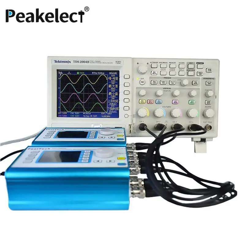 FY2300 12MHz Arbitrary Waveform Dual Channel DDS Signal Generator Sine wave 200MSa/s Sampling rate 100MHz Frequency meter | Инструменты