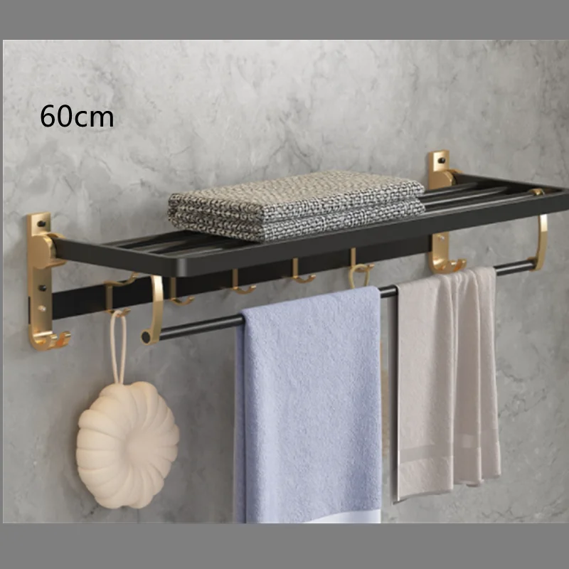 Bathroom Hardware Set Gold Bath Towel Holder Rack for Wall Toilet Paper Holder  Bathroom Accessories Set enlarge