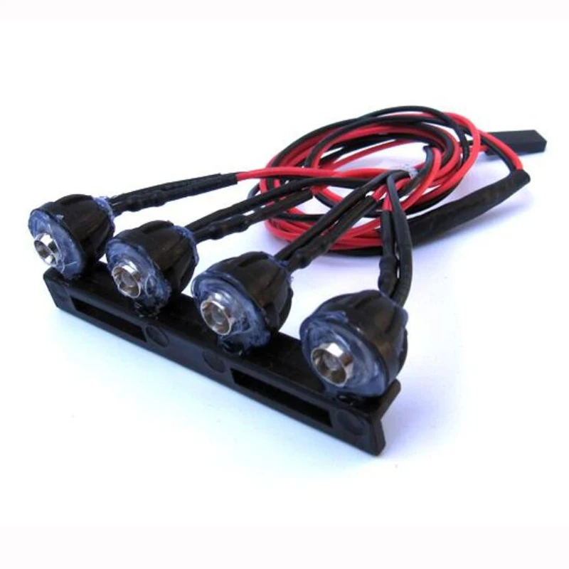 Светодиодные фары головного света красного/белого цвета DIY игрушки прочные