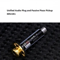 uk1 unified audio plug and passive piezo pickup new design guitar ukelele kabalin and f hole instruments diy accessories