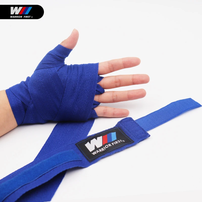 

Hot Selling 1 Pair 3M of Boxing Tied Hands with Bandages Cotton Tape Muay Thai Sanda Protective Gear Kickboxing Equipment Gym