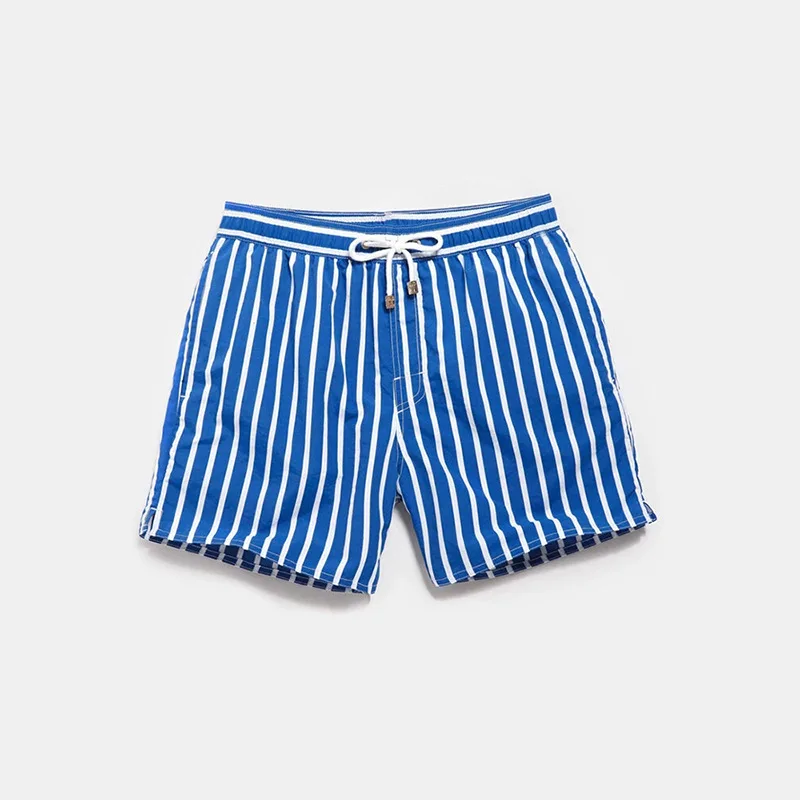 

Men Beach Shorts Boxer Trunks Board Shorts Casual Bermuda Men's Swimwear Swimsuits 2021New Fashion Quick Drying