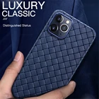 Высококачественный Новый сетчатый Плетеный сетчатый дышащий чехол BV для iPhone 13 12 Pro Max 12 Mini 5,4 