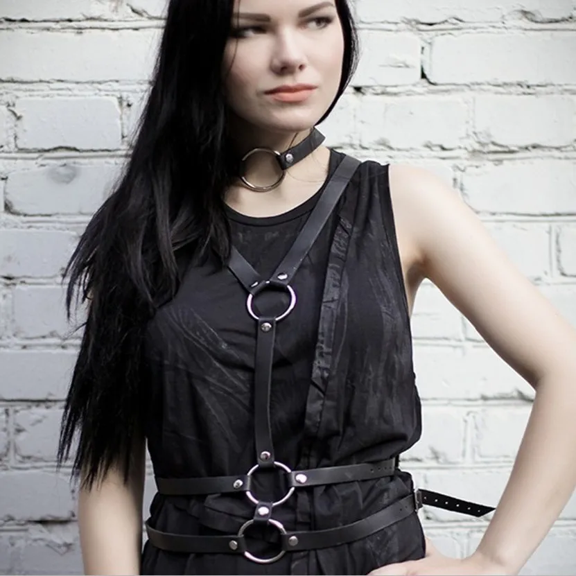 Пояс для чулок COLEMJE эротический модный кожаный ремешок чулок|Украшения тела| |