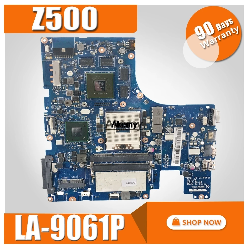 LA-9061P материнская плата для ноутбука For Lenovo Z500 VIWZI-Z2 2G видеокарта PM оригинальная