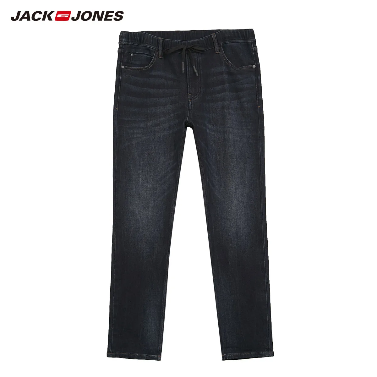 JackJones осенние и зимние мужские облегающие эластичные джинсовые брюки |