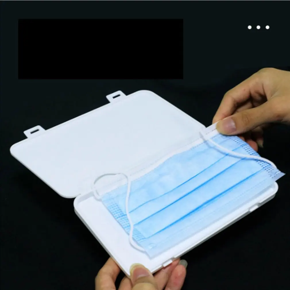 

Lightweight Portable Storage Box Dustproof and Moisture-proof Cleaning Flip Cover Mask Box