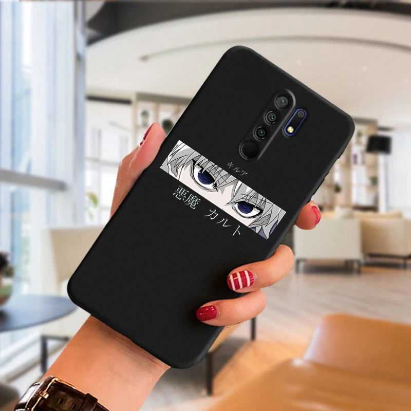 hunter x hunter phone case for poco m3 pro x3 pro f3 for xiaomi redmi note 10 pro 9 9c 9a note 9 pro anime killua zoldyck case free global shipping