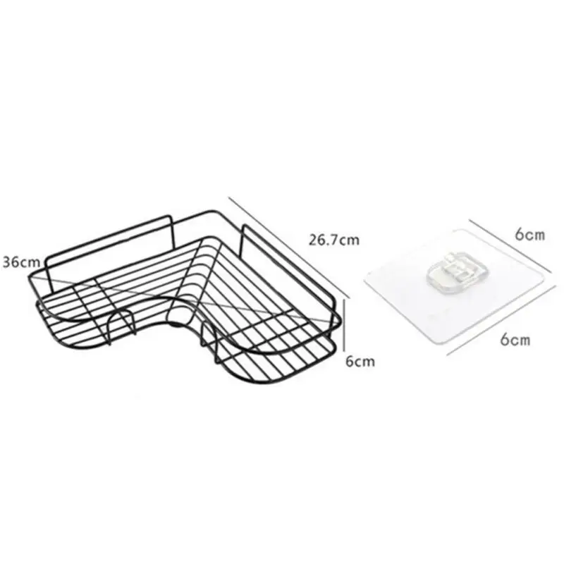 2020 популярная функциональная Совершенно новая угловая полка без отверстий для