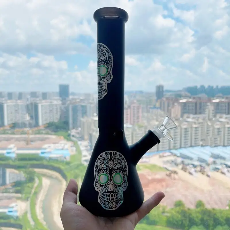 

Glass Integrated Design Bowl Tube Welded Together Transparent Shisha Tool Manual Welding Borosilicate glass