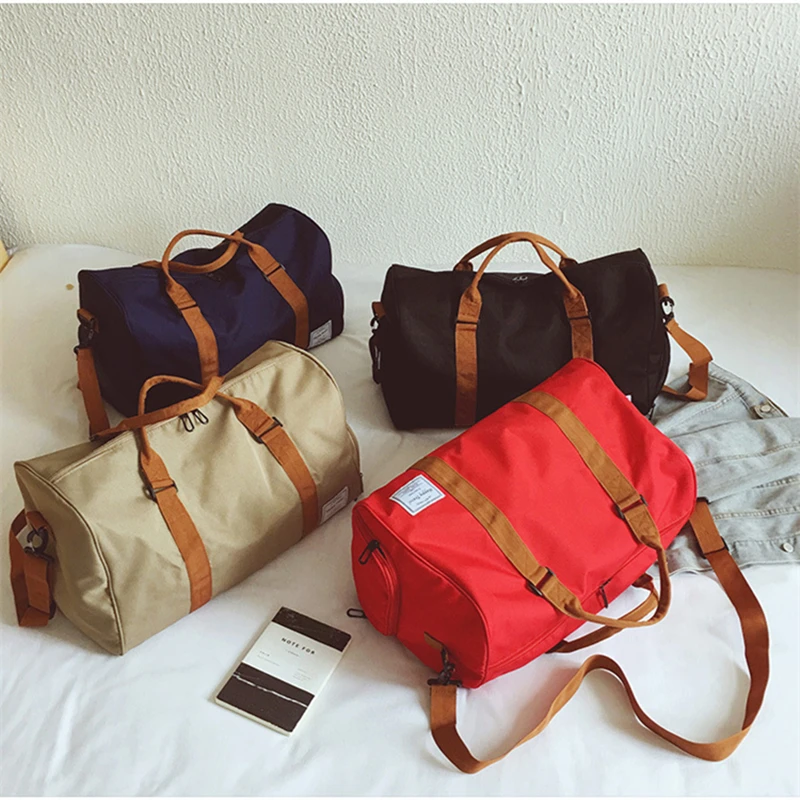 

New Gym Bag Fitness Sports Rucksack Shoes Bag Shoulder Crossbody Bag Women Tote Handbag Travel Duffel Bolsa Pack Luggage Pocket