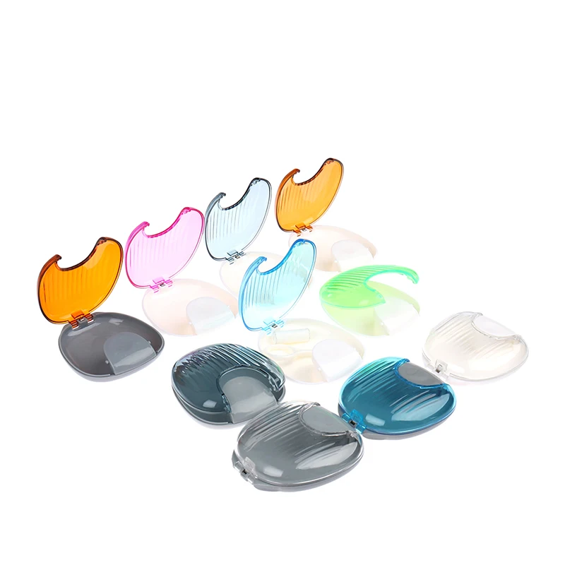 

Portable False Teeth Retainer Storage Orthodontic Denture Box Mouthguard Case Container Waterproof Denture Protection Box