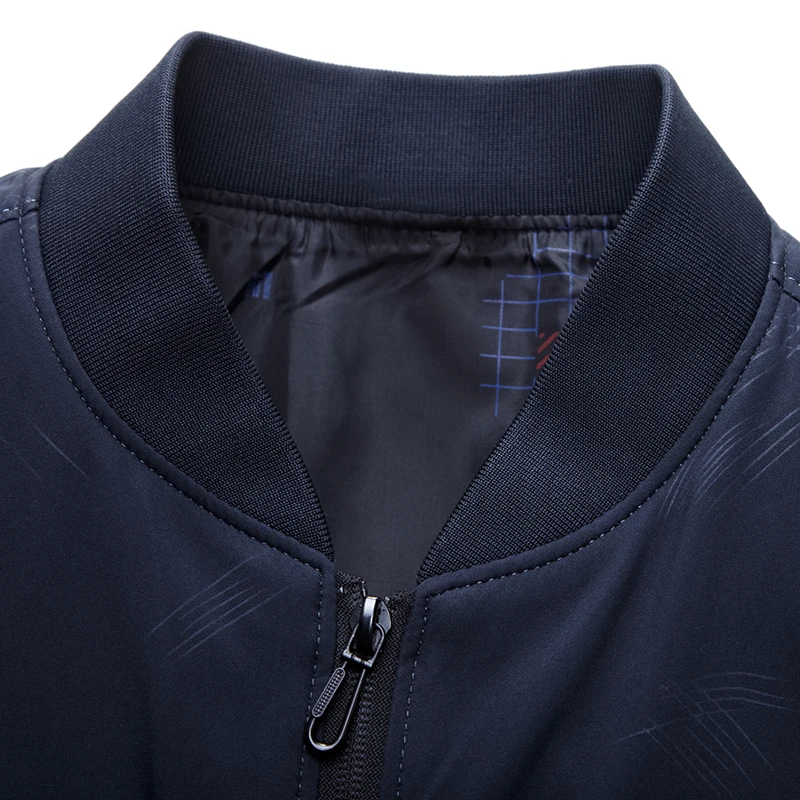 

YISU 2020 Autumn Winter New Men's jackets Solid color Baseball collar Fashion Casual Slim All-match Cardigan Men jacket