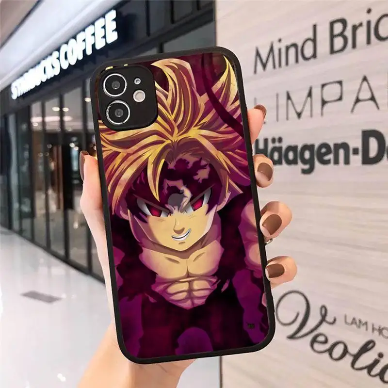 

The Seven Deadly Sins Phone Case For iphone 12 11 8 7 plus mini x xs xr pro max matte transparent cover