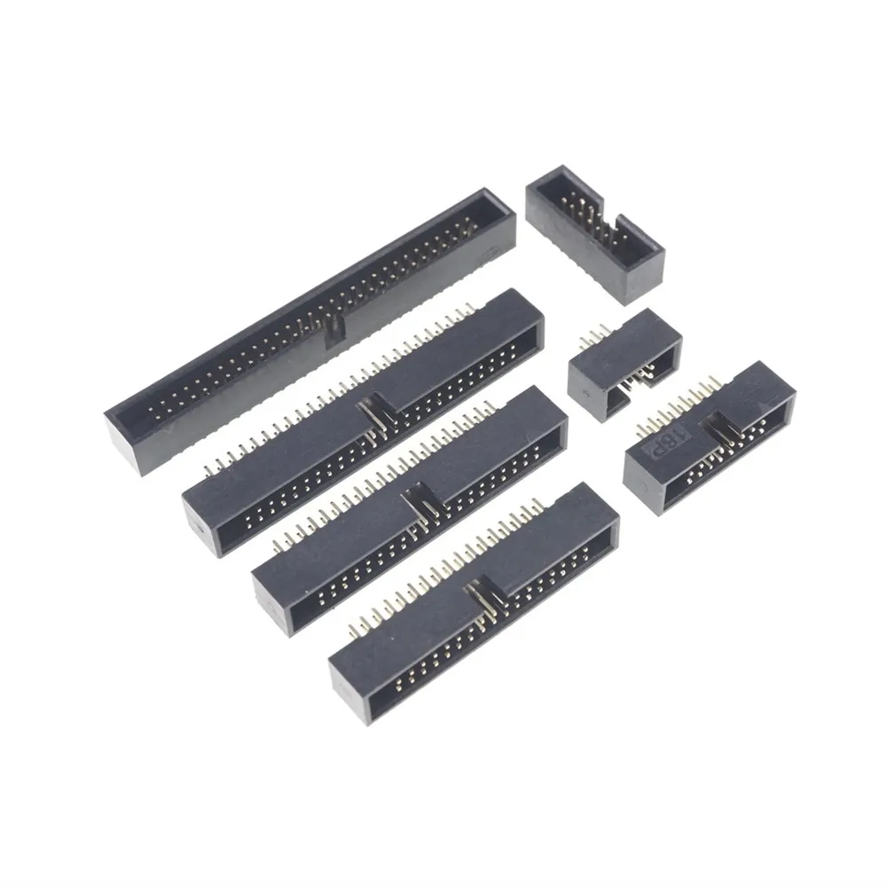 10 шт. коннектор для коробок 1 27 мм x 2x6 Pin 12 два ряда сквозное отверстие dip Тип прямой