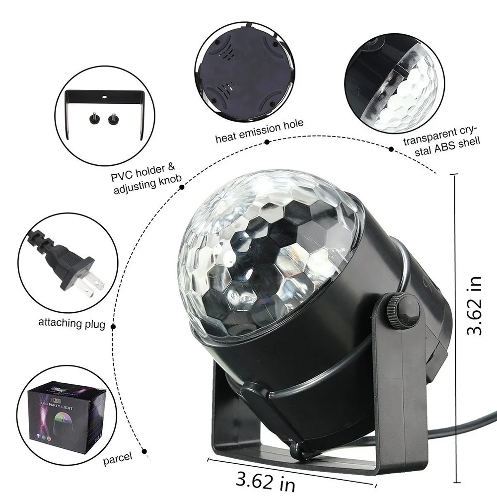 

With Remote Control Stage Light Dance Lamp Strobe Light Luminous Fantastic Party