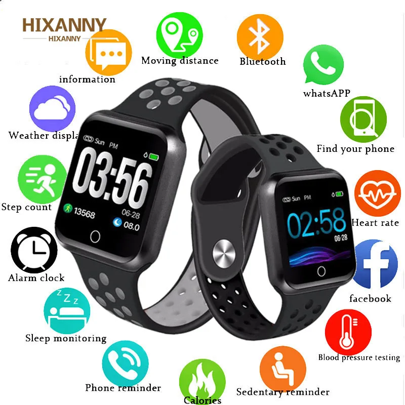 Умные часы IP67 водонепроницаемые 30 метров 15 дней в режиме ожидания сердечного