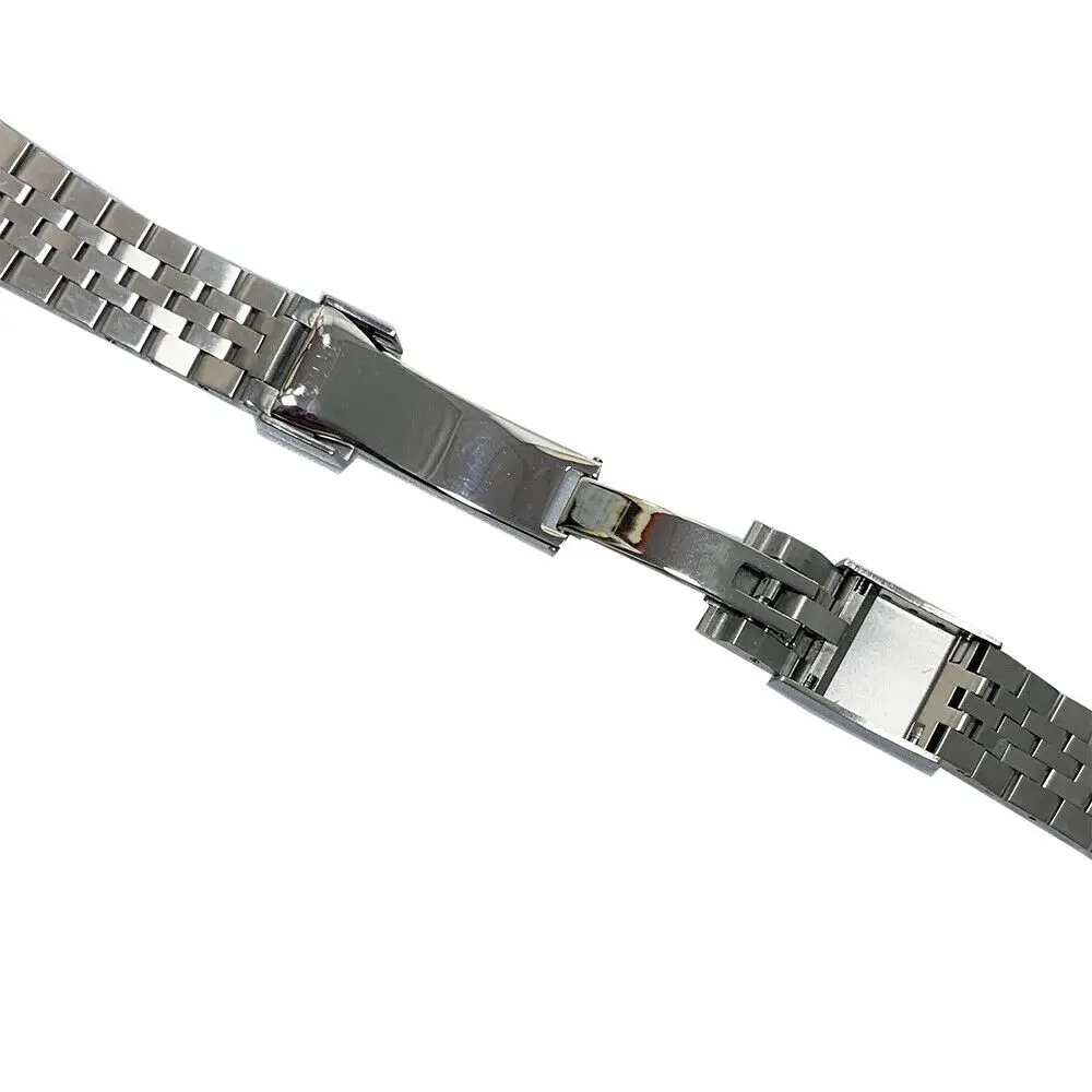 

CARLYWET 22mm 316L Steel Solid Curved End Screw Links With Oyster Clasp Jubilee Bracelet Watch Band Strap For Seiko 5 SRPD63K1