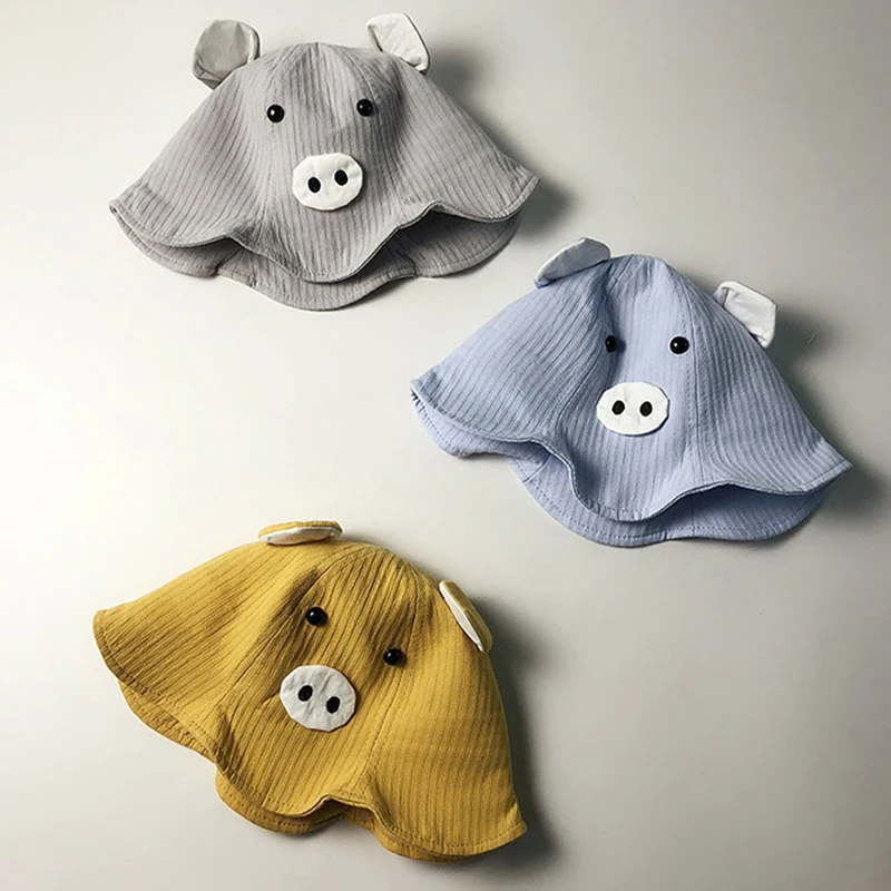 Весенне-летняя детская шапка от солнца для девочек детские Панамы с ушками