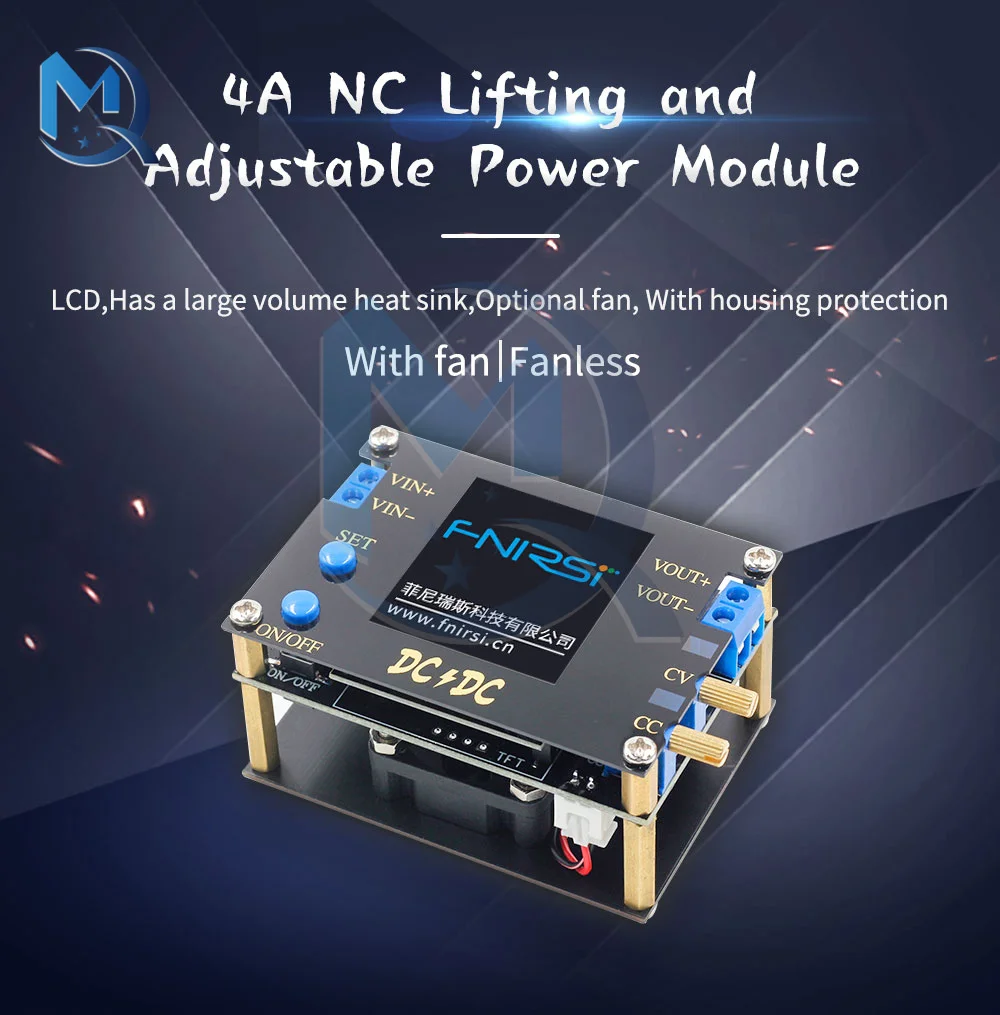 

0.5-30V 3A 35W/4A 50W DC DC Automatic Boost/Buck Converter CC CV Power Module Adjustable Regulated power supply Voltmeter