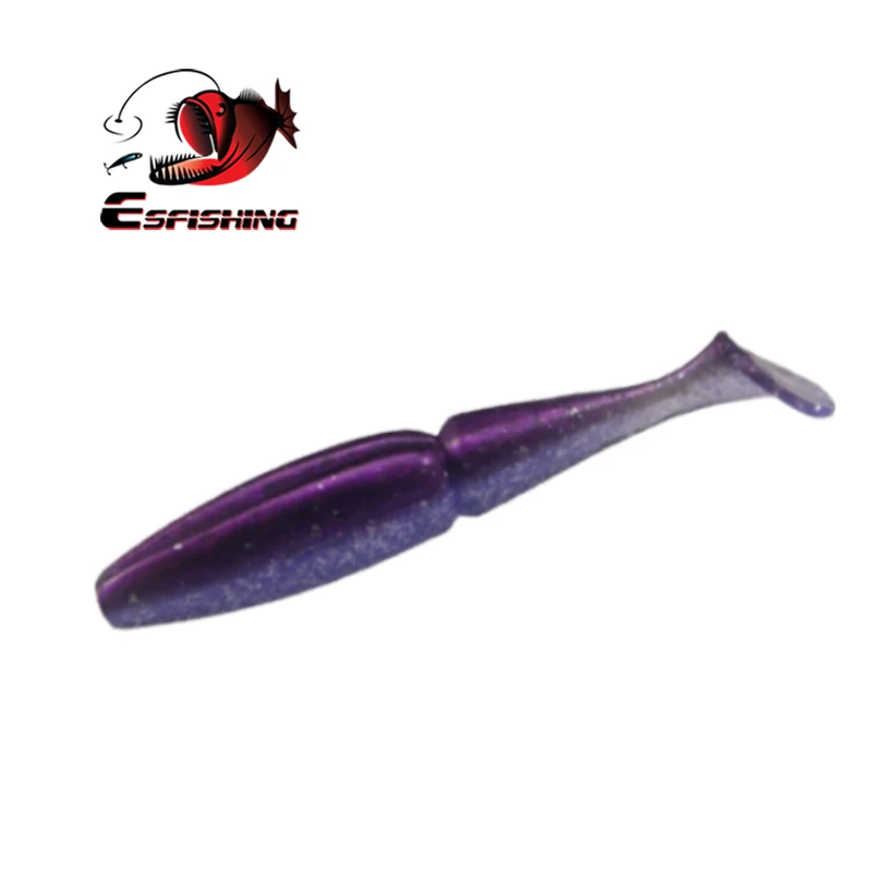 Esfishing мягкие приманки Shad Easy Shiner 50 мм 70 мм 1,2 г 3,8 г Leurre Souple рыболовные снасти Морская рыбалка Jerkbait белый