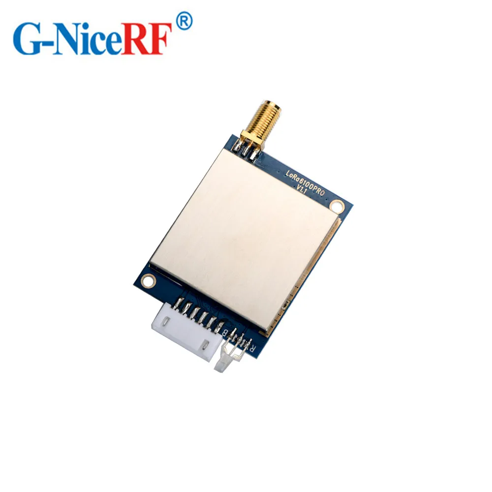 2PCS-Lora6100pro 1W 433MHz TTL/RS232/RS485 MESH And AES Encryption 10km Network Smart Repeater Node Wireless RF Module