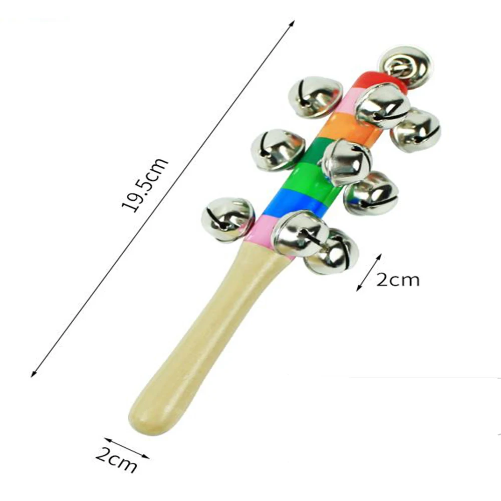 Детская игрушка колокольчик для раннего обучения музыкальный инструмент струна