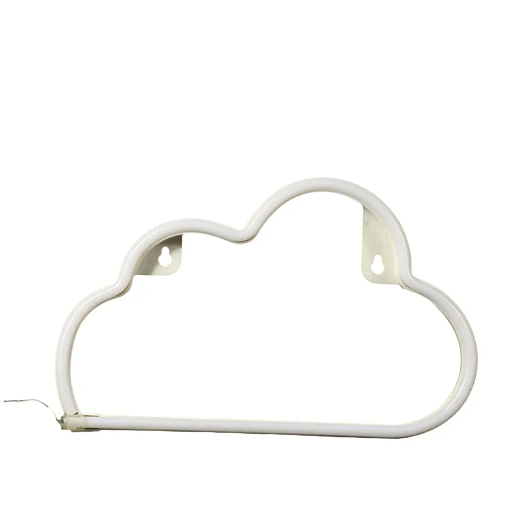 

Christmas Decorations Led Cloud Creative Lamp Warm White Light Wall Decoration Birthday Wedding Party Decoration