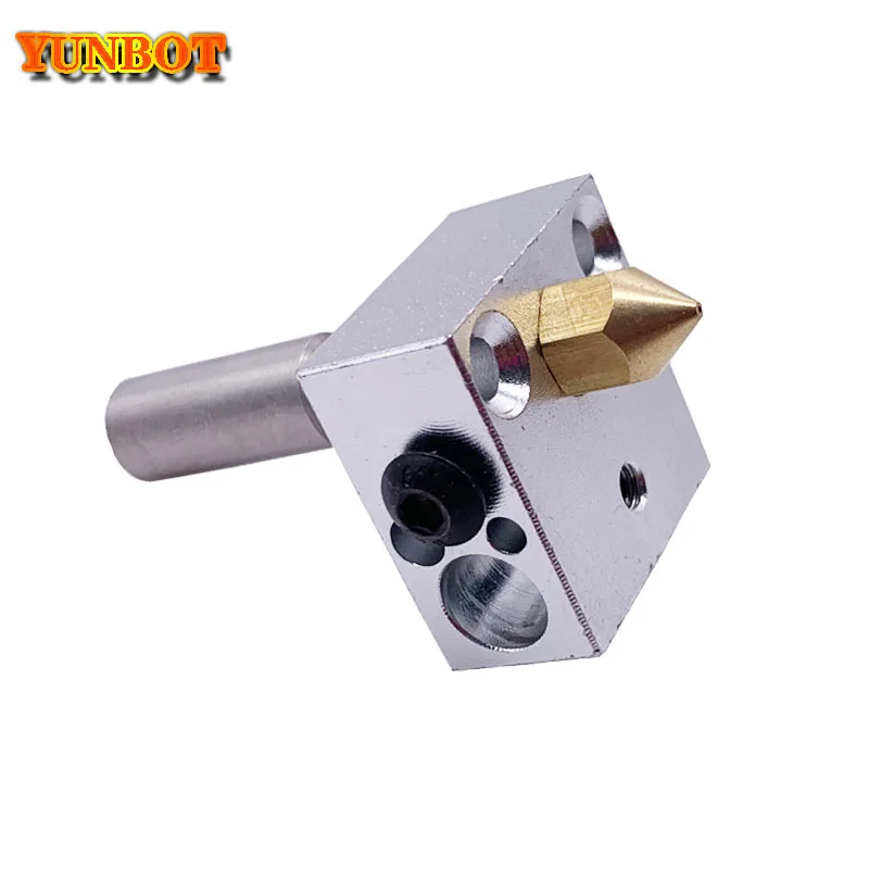 1pcs 3D Printer Mk8 heating block MK8 Extruder Hot End Kit MK8 0.4mm Nozzle Extruder Heater Block 3D printer Accessories 1pcs 3D Printer Mk8 heating block MK8 Extruder Hot End Kit MK8 0.4mm Nozzle Extruder Heater Block 3D printer Accessories