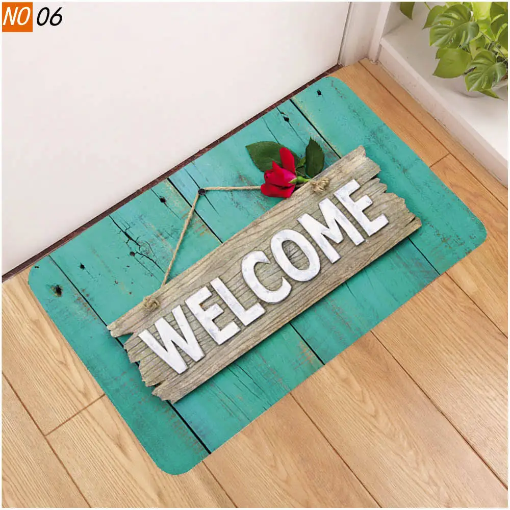 Противоскользящий коврик OIMG для ванной комнаты напольный с 3D принтом